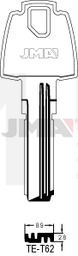 JMA TE-T62 Specijalan ključ (Silca TE19 / Errebi TS20, TS18)