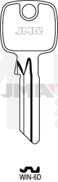 JMA WIN-6D Cilindričan ključ (Silca TO21, TO125X / Errebi TK5DJ, TK6)