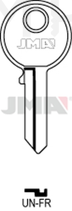 JMA UN-FR Cilindričan ključ (Silca UNI20 / Errebi UN5)