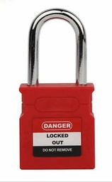 OSTALI Lockout Tagout LOTO Lični KATANAC 40mm  -LCK 38Sx40-RED