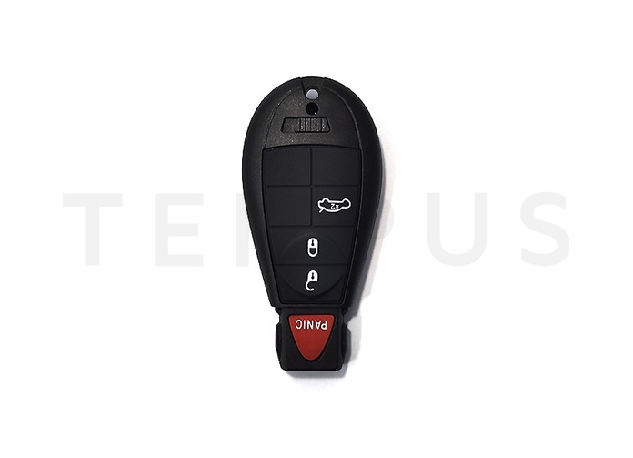 OSTALI EL CHRYSLER 02 A - Jeep Cherokee daljinac 3+1 taster Aftermarket 433MHz Hitag AES 4A