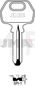 JMA SPI-1 Specijalan ključ (Silca SPR2 / Errebi SPR2)