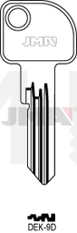 JMA DEK-9D Cilindričan ključ (Silca DK5 / Errebi DKB9)