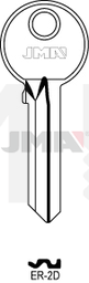 JMA ER-2D Cilindričan ključ (Silca ER2, ER2X / Errebi ERA2)