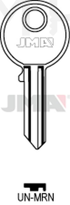 JMA UN-MRN Cilindričan ključ (Silca UNI1 / Errebi UN2)
