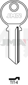 JMA TIT-4 Cilindričan ključ (Silca TN14 / Errebi TT12R)