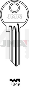 JMA FB-19 Cilindričan ključ (Silca FB6R / Errebi F21R)