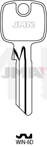 JMA WIN-6D Cilindričan ključ (Silca TO21, TO125X / Errebi TK5DJ, TK6)
