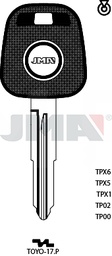 JMA TP00TOYO-17.P (Silca TOY46RT0 / Errebi T00TY44RP)