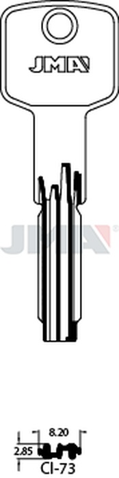JMA CI-73 Specijalan ključ (Silca CS62 / Errebi C24L)