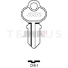 CHI-1 Cilindričan ključ (Silca CH2 / Errebi CHI4)
