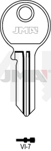 JMA VI-7 Cilindričan ključ (Silca VI13 / Errebi V14)