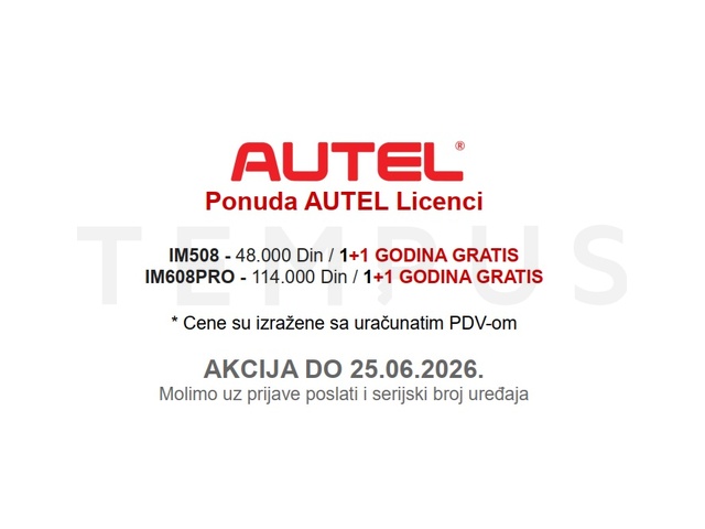 AUTEL AKCIJA Licenci Immo 21929