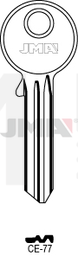 JMA CE-77 Cilindričan ključ (Silca CE22-15 / Errebi CEE15L)