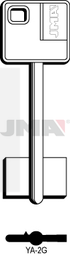 JMA YA-2G Kasa ključ (Silca 5YA4 / Errebi 1YI3)
