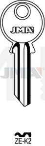 JMA ZE-K2 Cilindričan ključ (Silca ZE3R / Errebi ZE5PS)