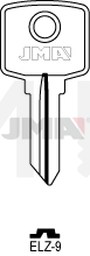 JMA ELZ-9 Cilindričan ključ (Silca EL25 / Errebi EZ11)