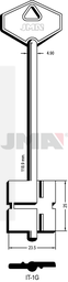 JMA IT-1G  Kasa ključ (Silca 5IT8 / Errebi 2IT4)