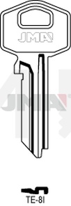 JMA TE-8I Cilindričan ključ (Silca TE2 / Errebi TS7R, TS9R)