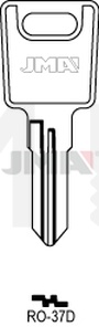 JMA RO-37D Cilindričan ključ (Silca RO68R / Errebi R32R)
