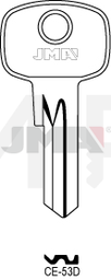 JMA CE-53D Cilindričan ključ (Silca CE41 / Errebi CE4DN)
