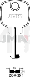 JMA DOM-30 Specijalan ključ (Silca DM21 / Errebi DM27)