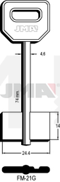 JMA FM-21G Kasa ključ (Silca 5FI15 / Errebi 1FM19)