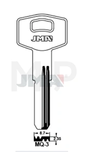 JMA MQ-3 Specijalan ključ (Silca DBL3)