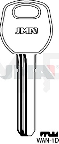 JMA WAN-1D Specijalan ključ (Silca WJ1R / Errebi WAN1R)