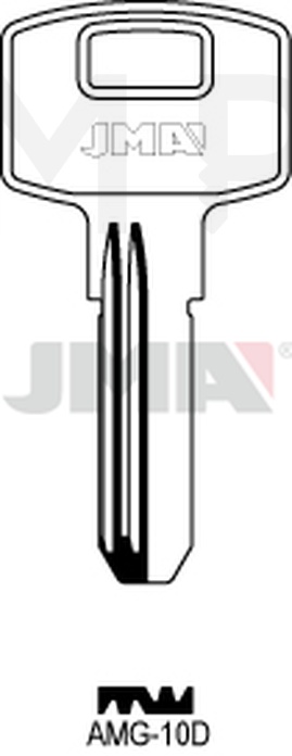 JMA AMG-10D Specijalan ključ (Silca AMG3R / Errebi AMG1R)