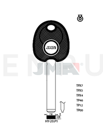 JMA TP00HY-20.P1 (Silca KIA9TE / Errebi T00HYN14P)