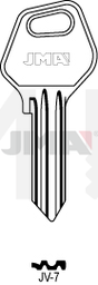 JMA JV-7 Cilindričan ključ (Silca VL5RE / Errebi JV2R)
