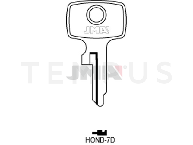 HOND-7D (Silca HON5 / Errebi HD4) 13203