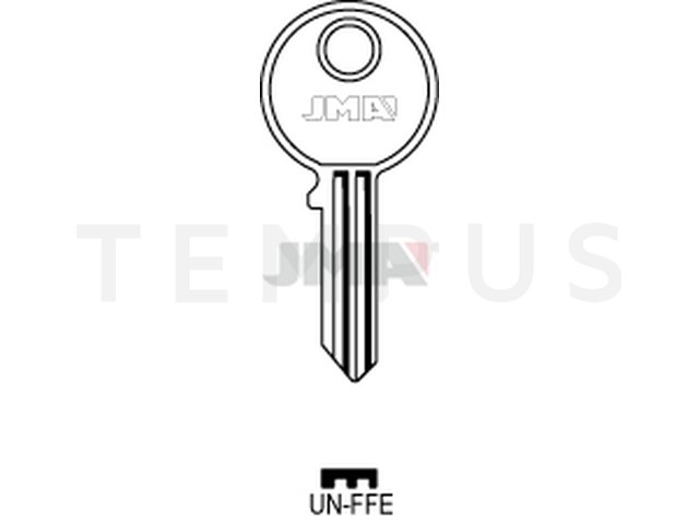 UN-FFE Cilindričan ključ (Silca UNI4 / Errebi UN12) 14017