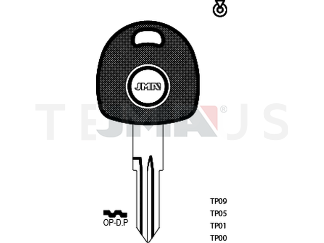 TP00OP-D.P (Silca YM28T0 / Errebi T00YM24P) 13908