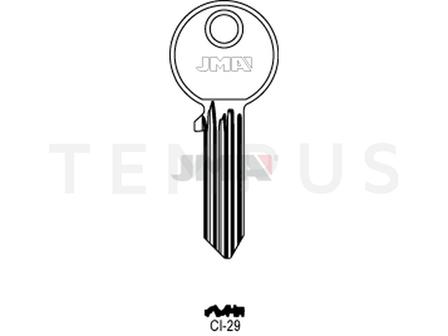 CI-29 Cilindričan ključ 12720