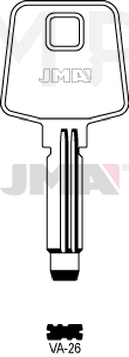 JMA VA-26 Specijalan ključ (Silca VAC103 / Errebi VC81)