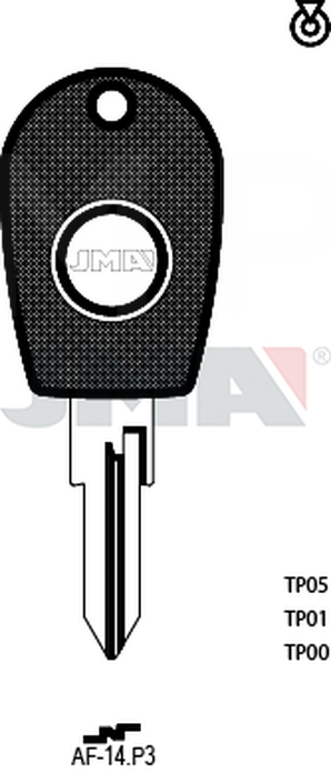 JMA TP00AF-14.P3 (Silca GT16T0 / Errebi T00SP28PB)