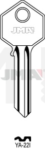 JMA YA-22I Cilindričan ključ (Silca YA31R / Errebi YI6S)