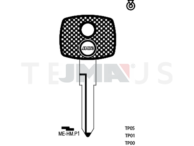 TP00ME-HM.P1 (Silca YM15T0 / Errebi T00YMNRP) 13892