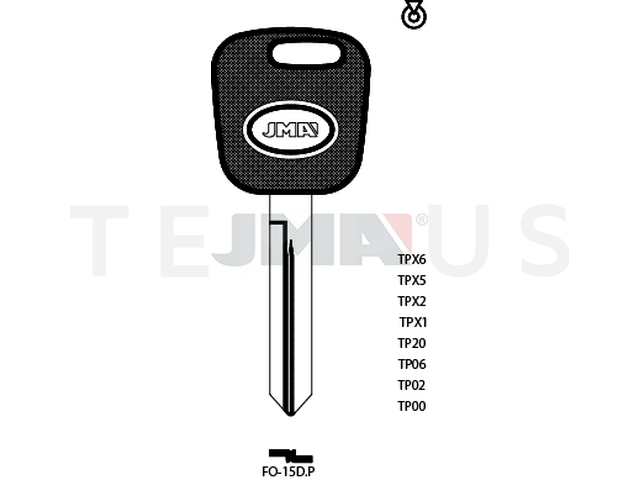 TP00FO-15D.P (Silca FO38RTE / Errebi T00FD16RP) 13845