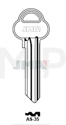 JMA AS-35 Cilindričan ključ (Silca ASS52R / Errebi AA47)