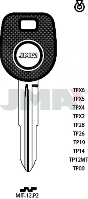 JMA TP00MIT-12.P2 (Silca MIT8-PT / Errebi T00MIT15P)
