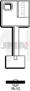 JMA YA-1G Kasa ključ (Silca 5YA1 / Errebi 1YI2)