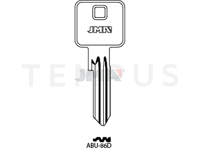 ABU-86D Cilindričan ključ (Silca AB95 / Errebi AU94) 14526