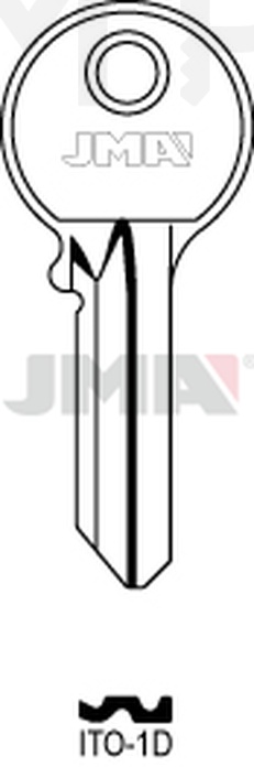 JMA ITO-1D Cilindričan ključ (Errebi ITO1)
