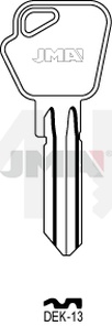 JMA DEK-13 Cilindričan ključ (Silca MAU1R / Errebi MAU1R)