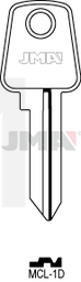 JMA MCL-1D Cilindričan ključ (Silca MSC1 / Errebi MC1D)