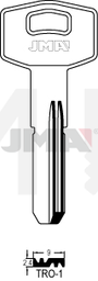 JMA TRO-1 Specijalan ključ (Silca TAR16R / Errebi T8)