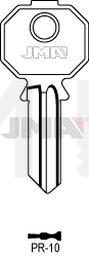 JMA PR-10 Cilindričan ključ (Silca PF2S / Errebi PS4N)